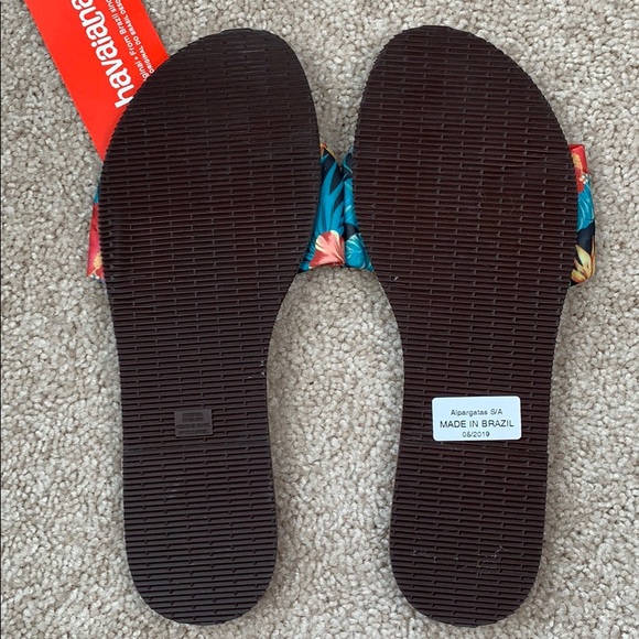 NWT Havaianas tropical sandals sz 11-12 - Picture 7 of 7